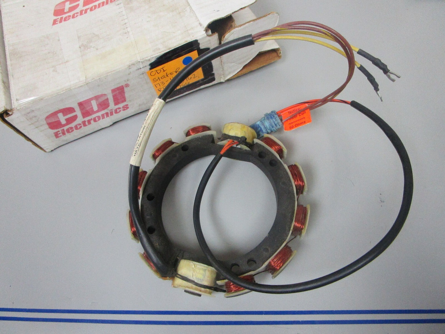 *NEW* 0720 CDI Electronics Stator 173-4766 Replaces: OMC Evinrude 763762 584766