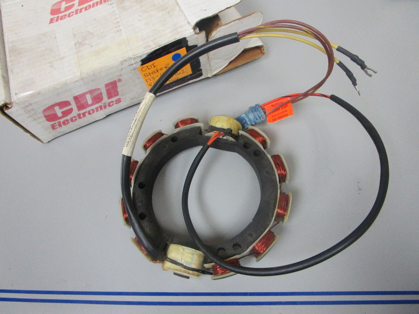 *NEW* 0720 CDI Electronics Stator 173-4766 Replaces: OMC Evinrude 763762 584766