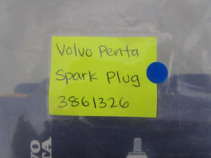 NEW OEM (LOT OF 4) 3861326 Volvo Penta Spark Plug 0820