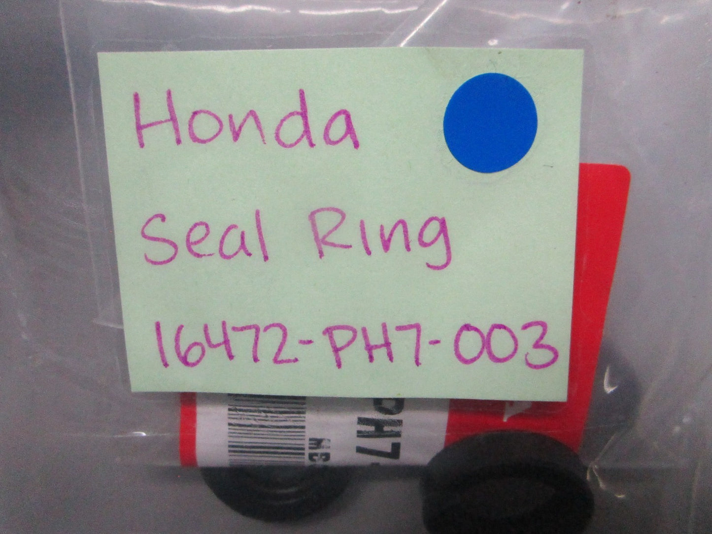 *NEW OEM* 0820 Honda Seal Ring 16472-PH7-003