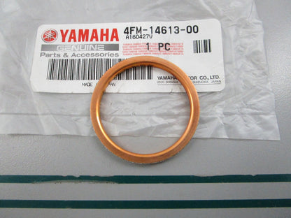 NEW OEM 4EM-14613-00-00 Yamaha Exhaust Pipe Gasket 0810