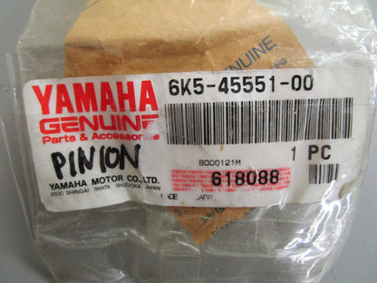 *NEW OEM* 0820 Yamaha 12T Pinion 6K5-45551-00-00