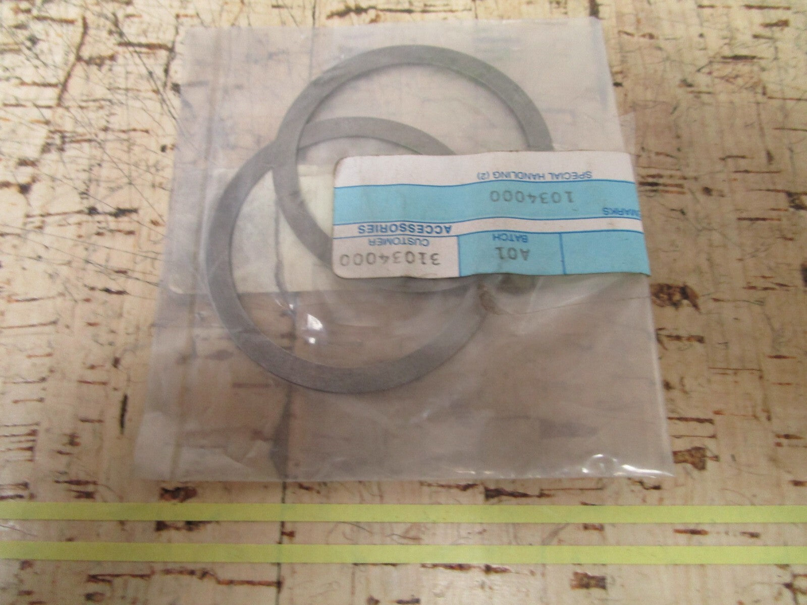 *NEW OEM* (LOT OF 2) 0810 Volvo Penta Shim 42980-3