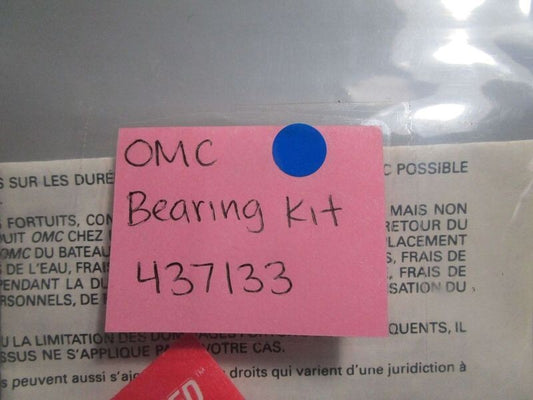 *NEW OEM* 0770 OMC Johnson Evinrude Bearing Kit 437133 0437133