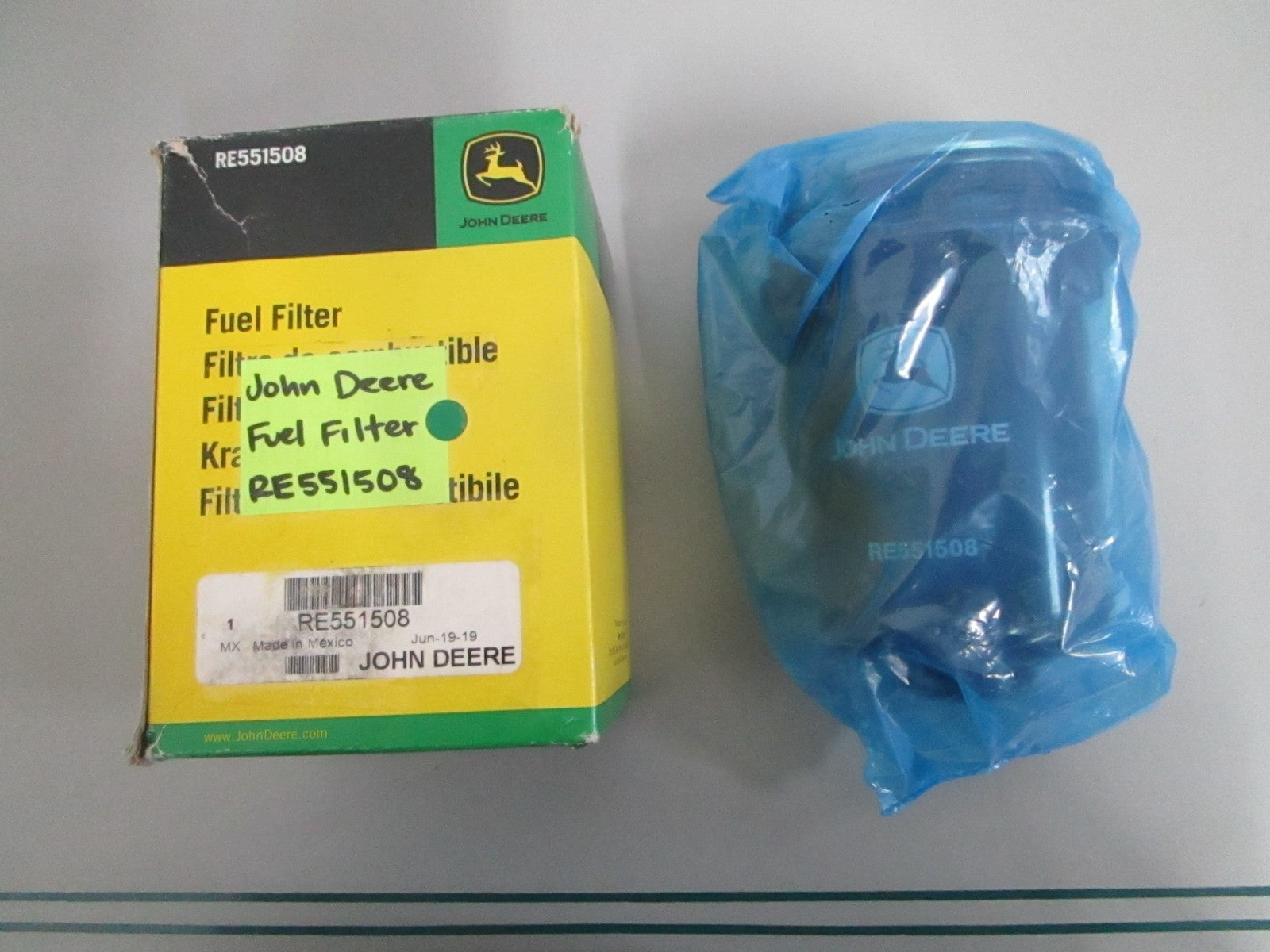 NEW OEM RE551508 John Deere Fuel Filter 0820