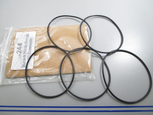 *NEW* (LOT OF 5) 0810 Buna-N Nitrile O-Ring -244