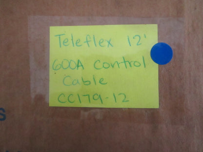 NEW OEM CC17912 CC179-12 Teleflex 12' 600A Control Cable 0820