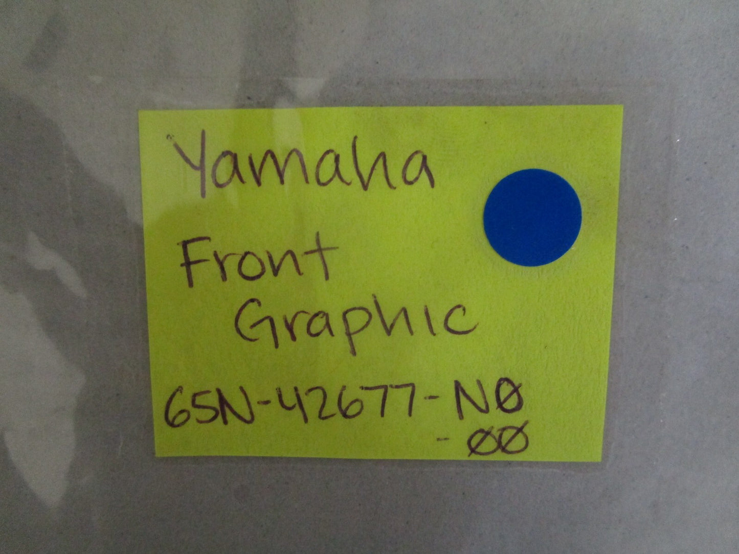 *NEW OEM* 0820 Yamaha Front Graphic 65N-42677-N0-00
