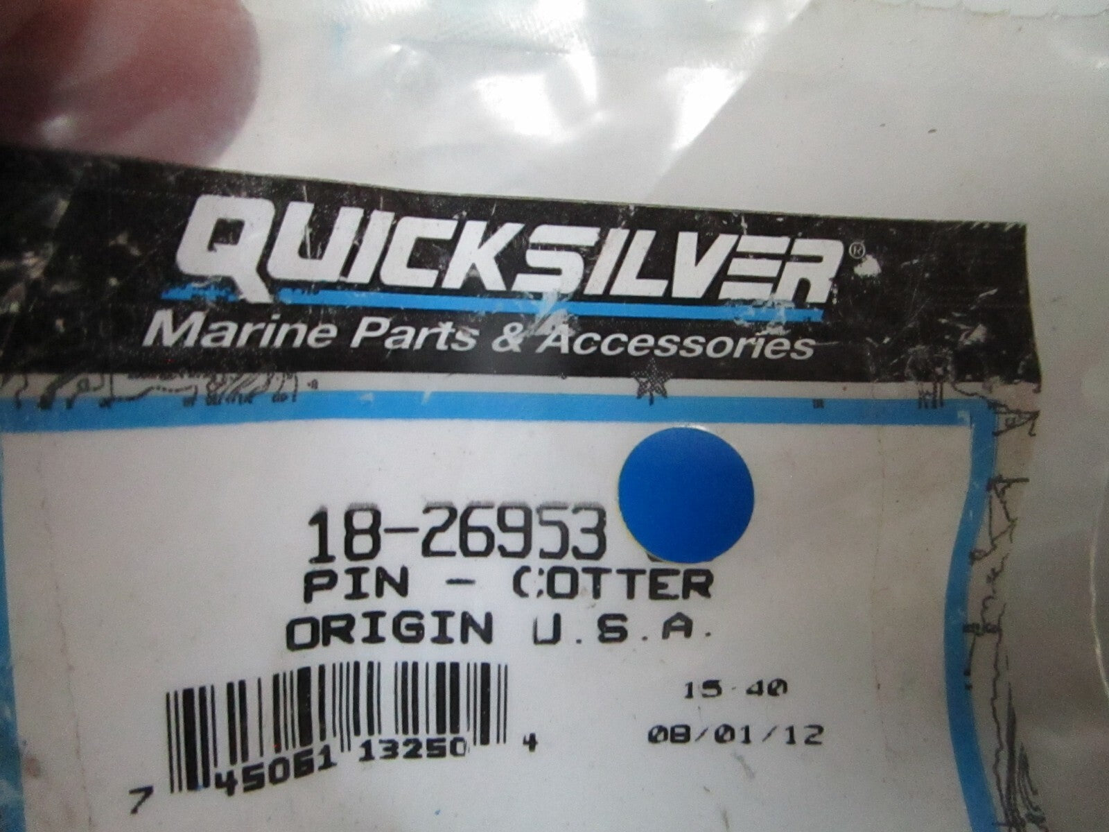 *NEW OEM* (LOT OF 5) 0810 Mercury Quicksilver Cotter Pin 18-26953