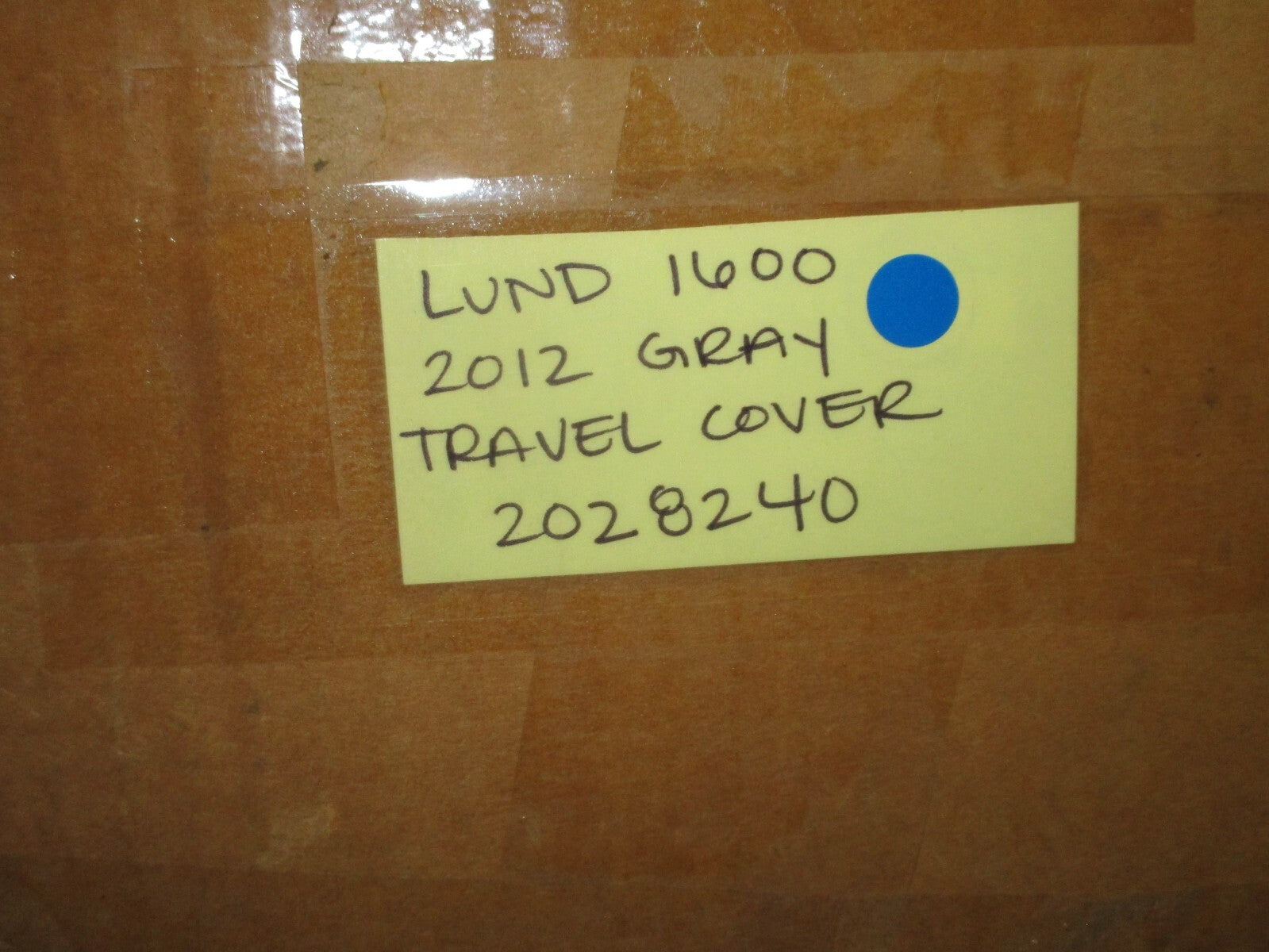 *NEW* 0820 Lund 1600 2012 Gray Travel Cover 2028240