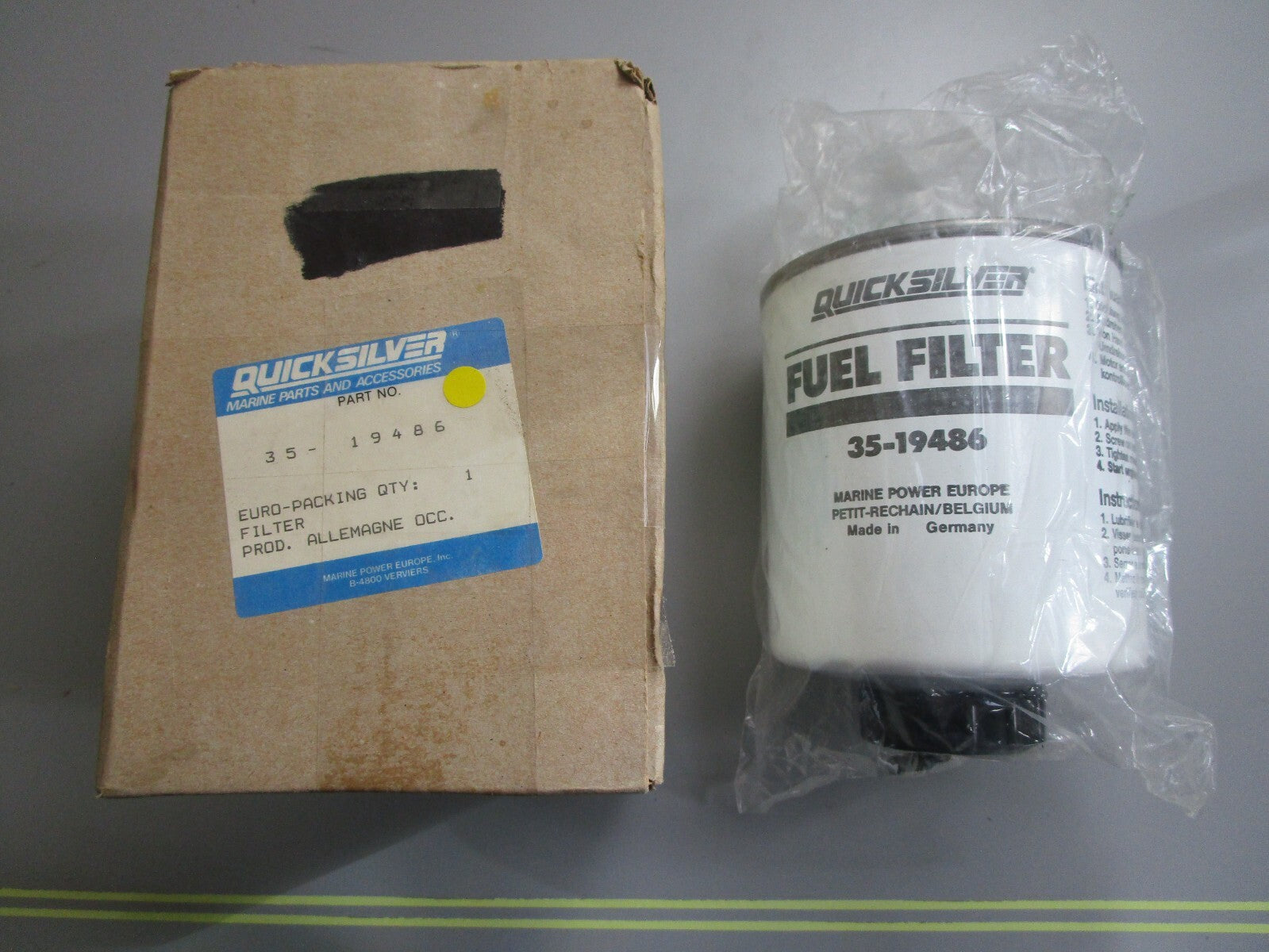 *NEW OEM* 0820 Mercury Quicksilver Fuel Filter 35-19486