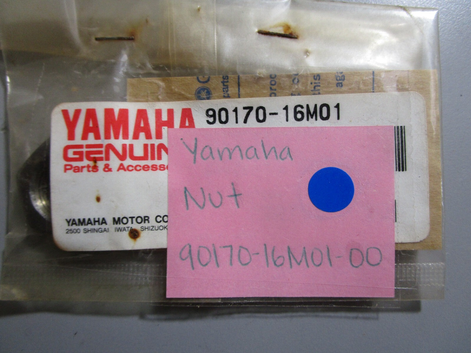 *NEW OEM* 0810 Yamaha Nut 90170-16M01-00