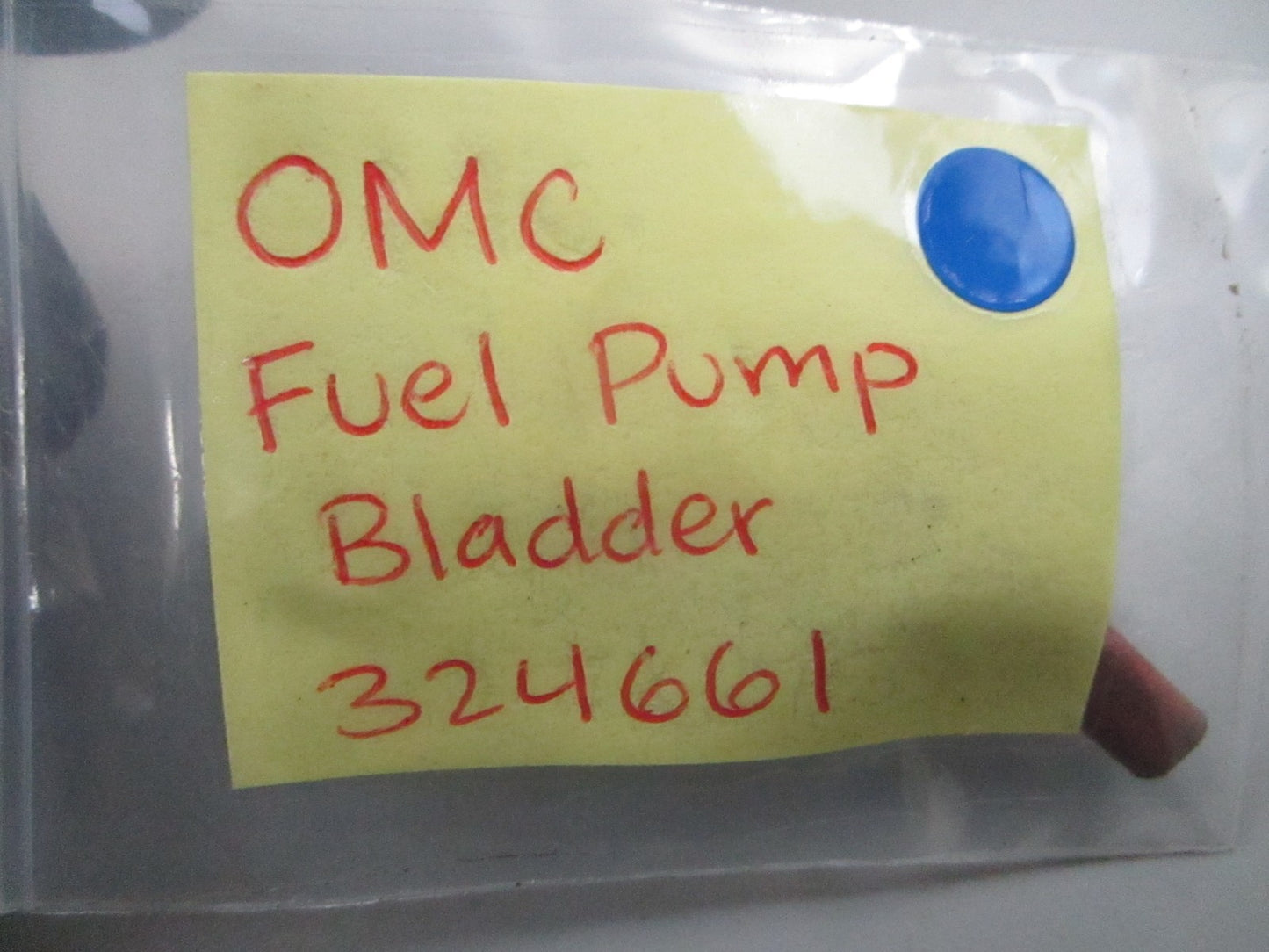 *NEW OEM* 0810 OMC Johnson Evinrude Fuel Pump Bladder 324661 0324661