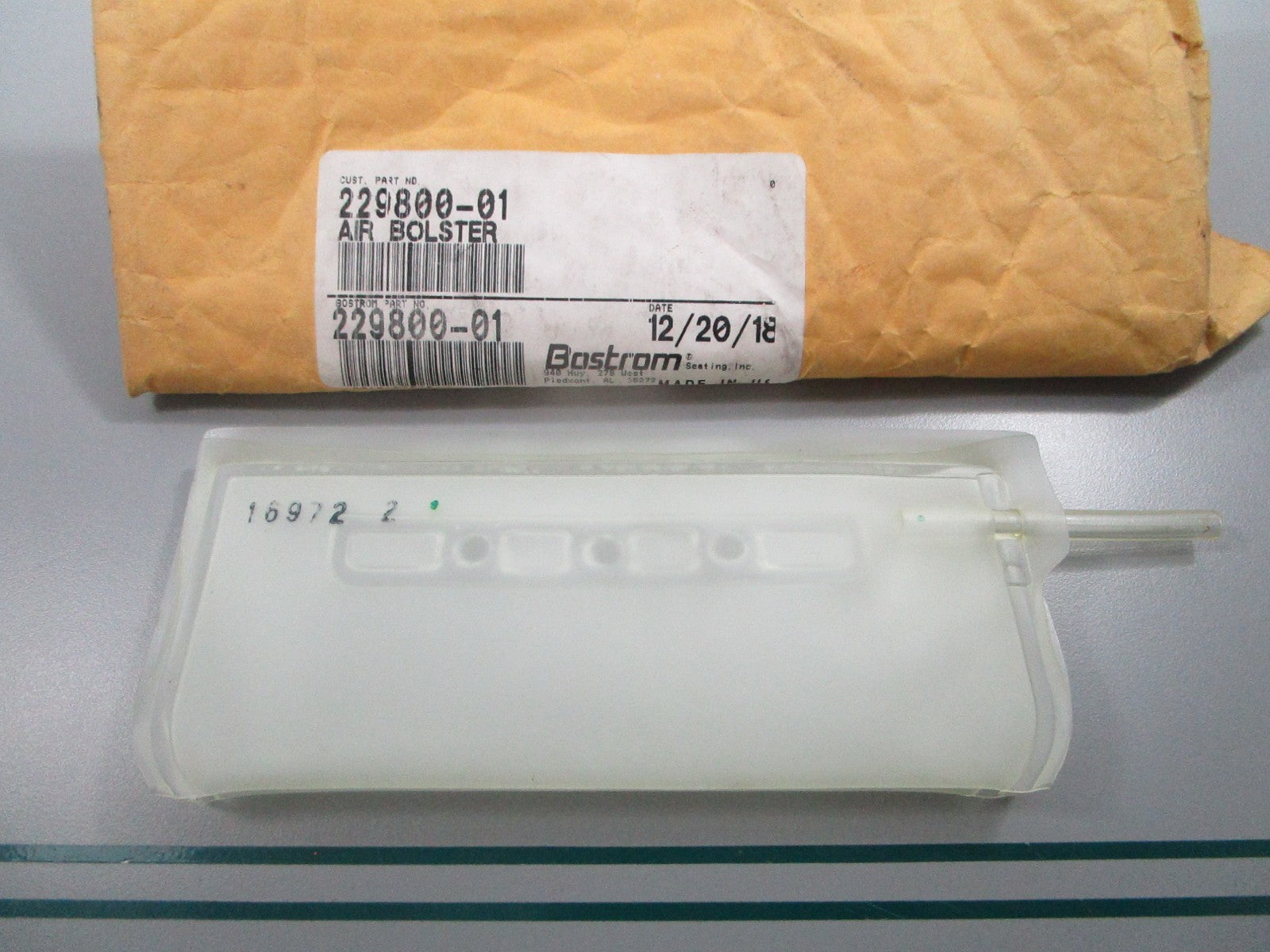 NEW 229800-01 National Seating Air Bolster 0810