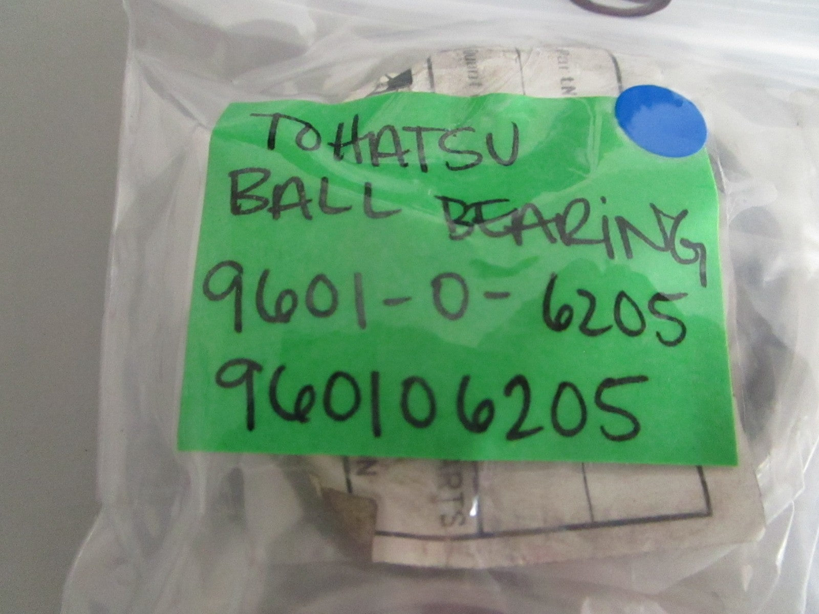 *NEW OEM* 0720 Tohatsu Nissan Ball Bearing 9601-0-6205