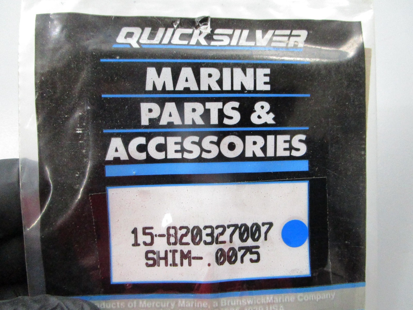 NEW OEM 15-820327007 Mercury Quicksilver .0075 Shim 0810