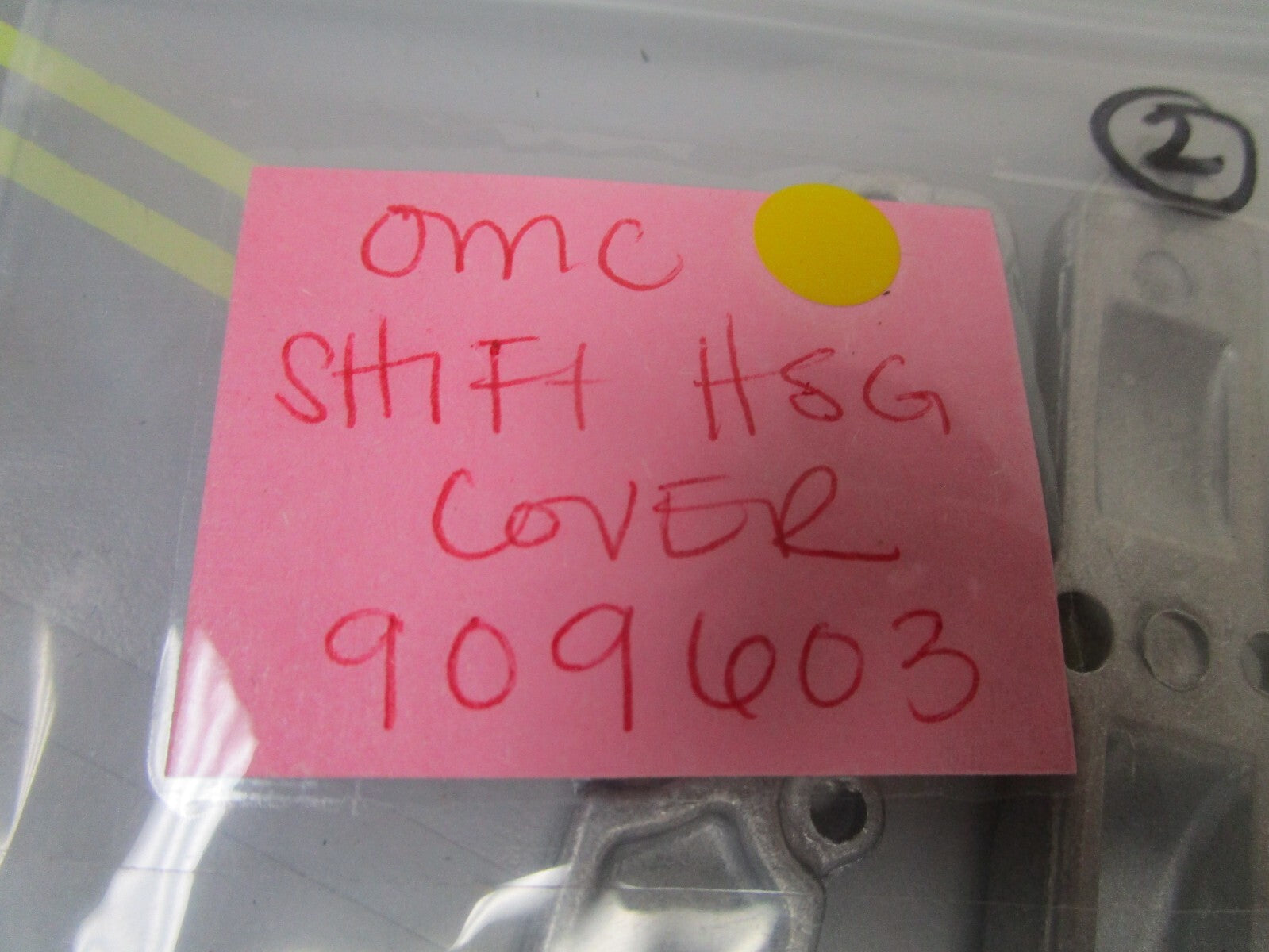 *NEW OEM* 0810 OMC Johnson Evinrude Shift Housing Cover 909603 0909603