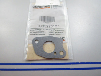 NEW OEM 0J35220127 Generac Carburetor Gasket 0810