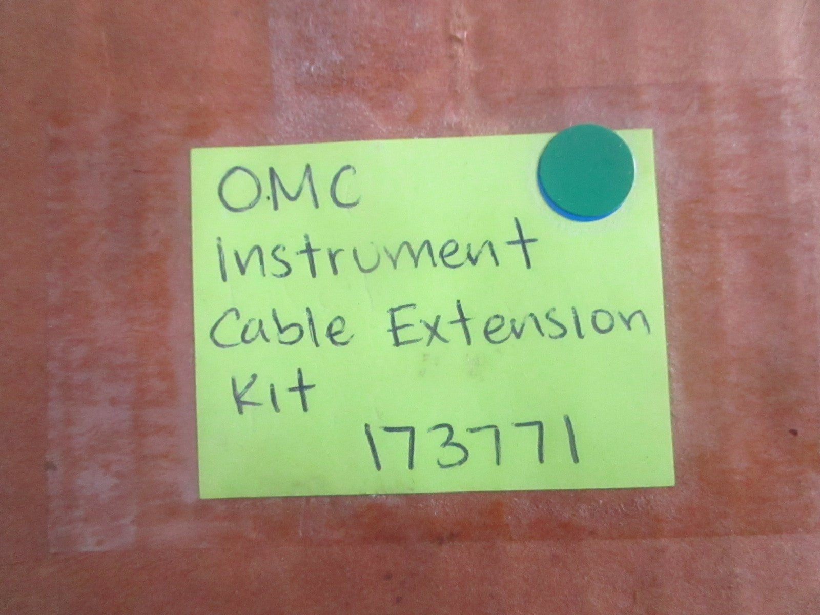 NEW OEM 173771 0173771 OMC Johnson Evinrude Instrument Cable Extension Kit 0820