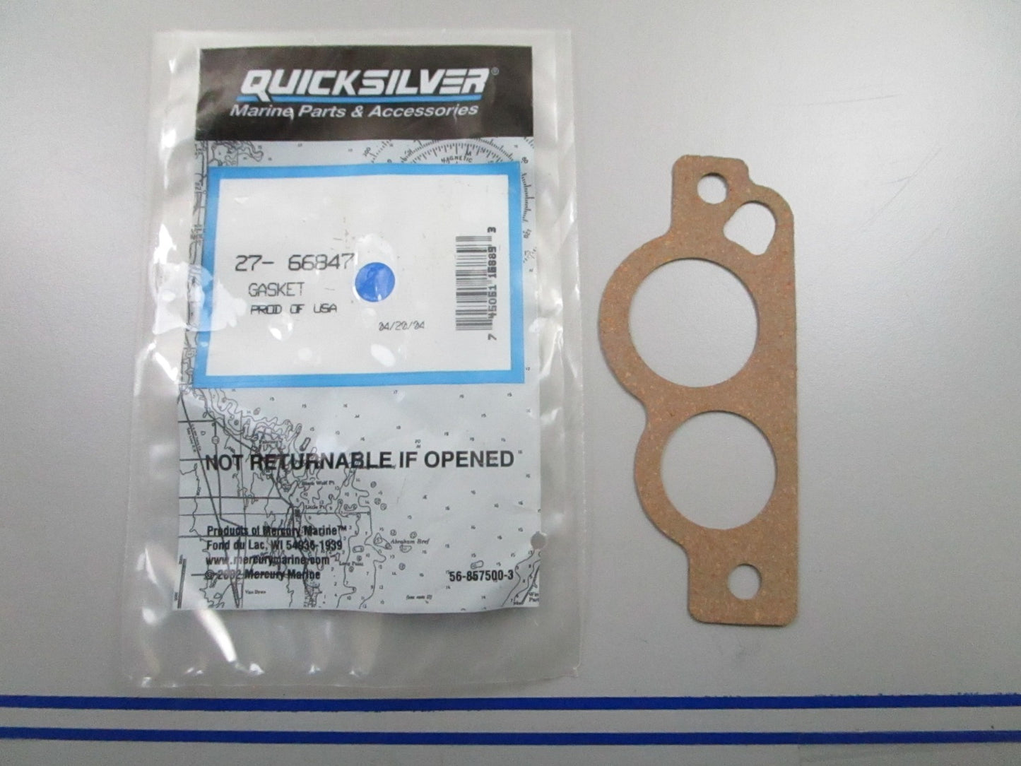 *NEW OEM* 0810 Mercury Quicksilver Gasket 27-66847