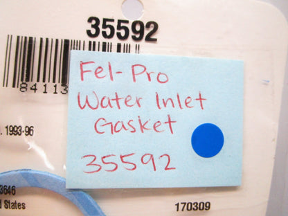 *NEW* 0810 Fel-Pro Water Intlet Gasket 35592