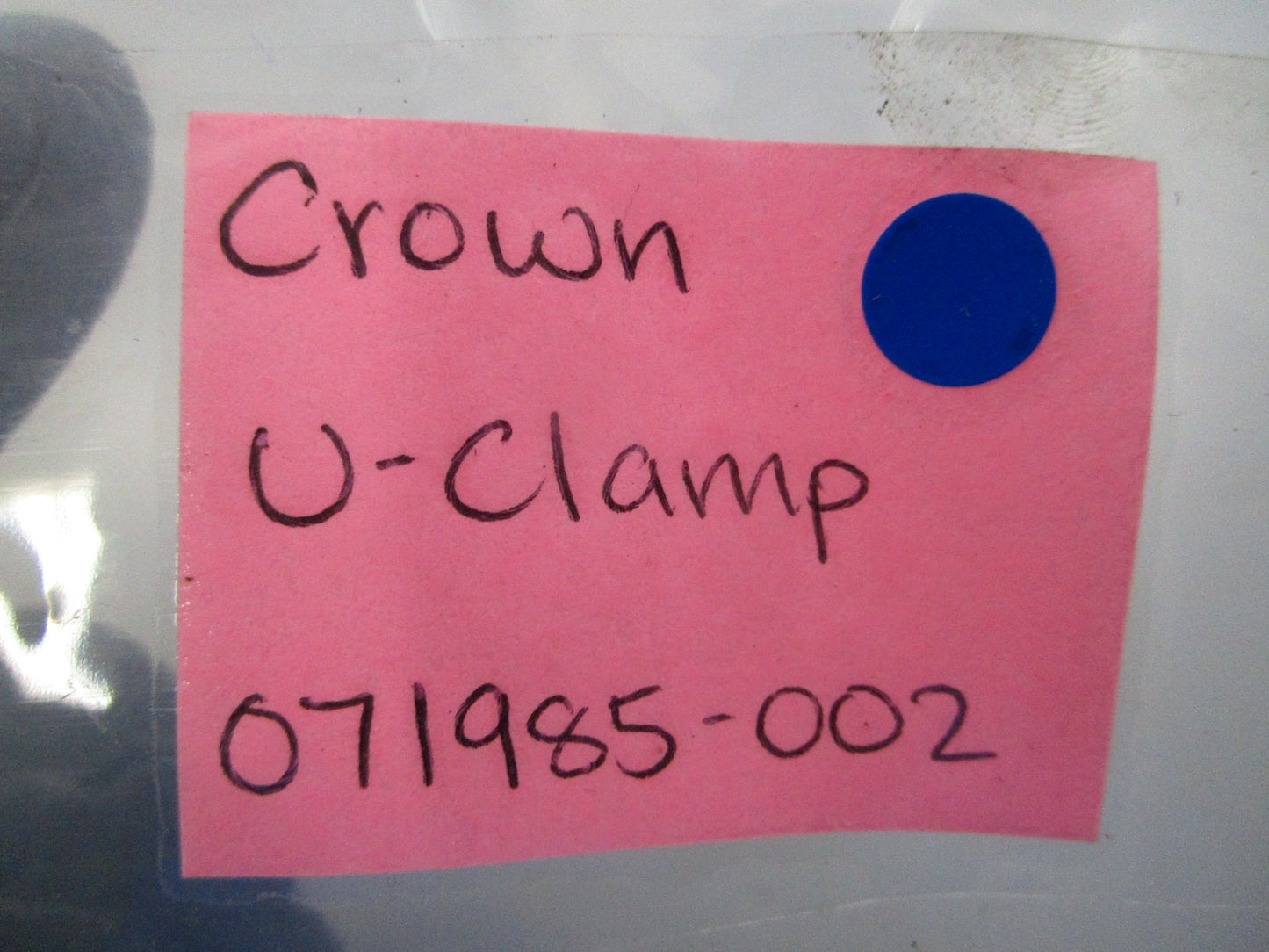 *NEW OEM* 0810 Crown U-Clamp 071985-002