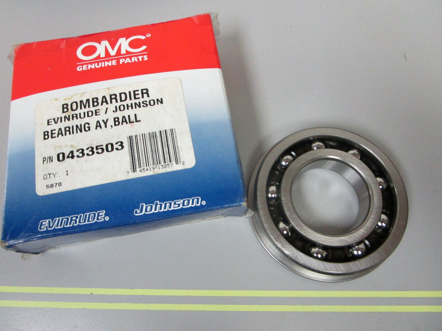 *NEW OEM* 0720 OMC Johnson Evinrude Ball Bearing 433503 0433503