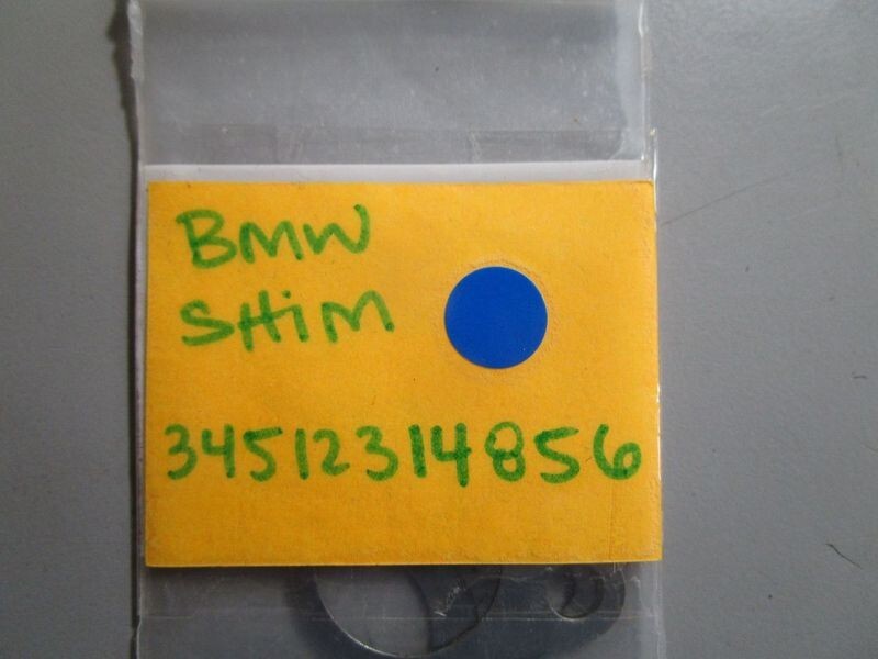*NEW OEM* 0770 BMW Shim 34512314856
