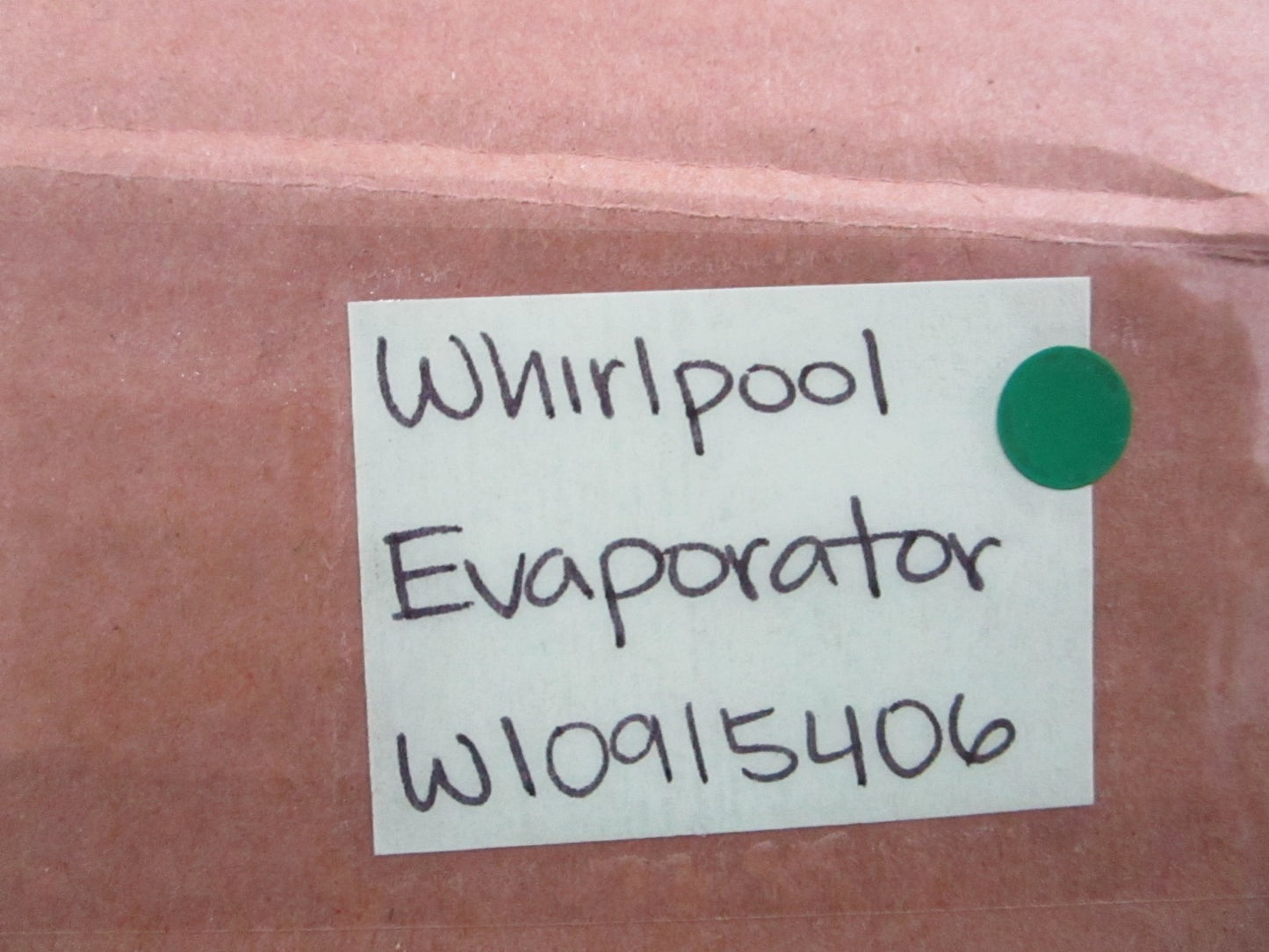 NEW OEM W10915406 Whirlpool Evaporator 0810