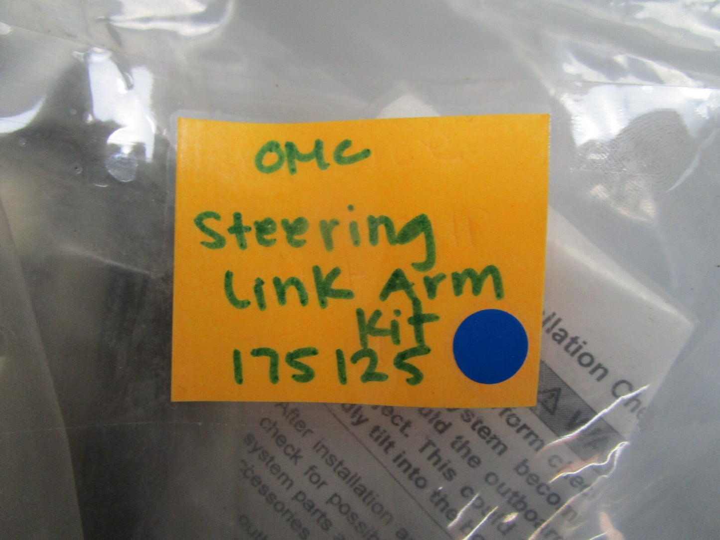 *NEW OEM* 0720 OMC Johnson Evinrude Steering Link Arm Kit 175125 0175125