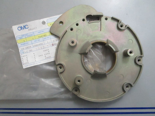 *NEW OEM* 0820 OMC Johnson Evinrude Plate & Sleeve Ay 584781 0584781