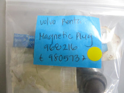 *NEW OEM* 0750 Volvo Penta MAGNETIC PLUG 968216 (980573)