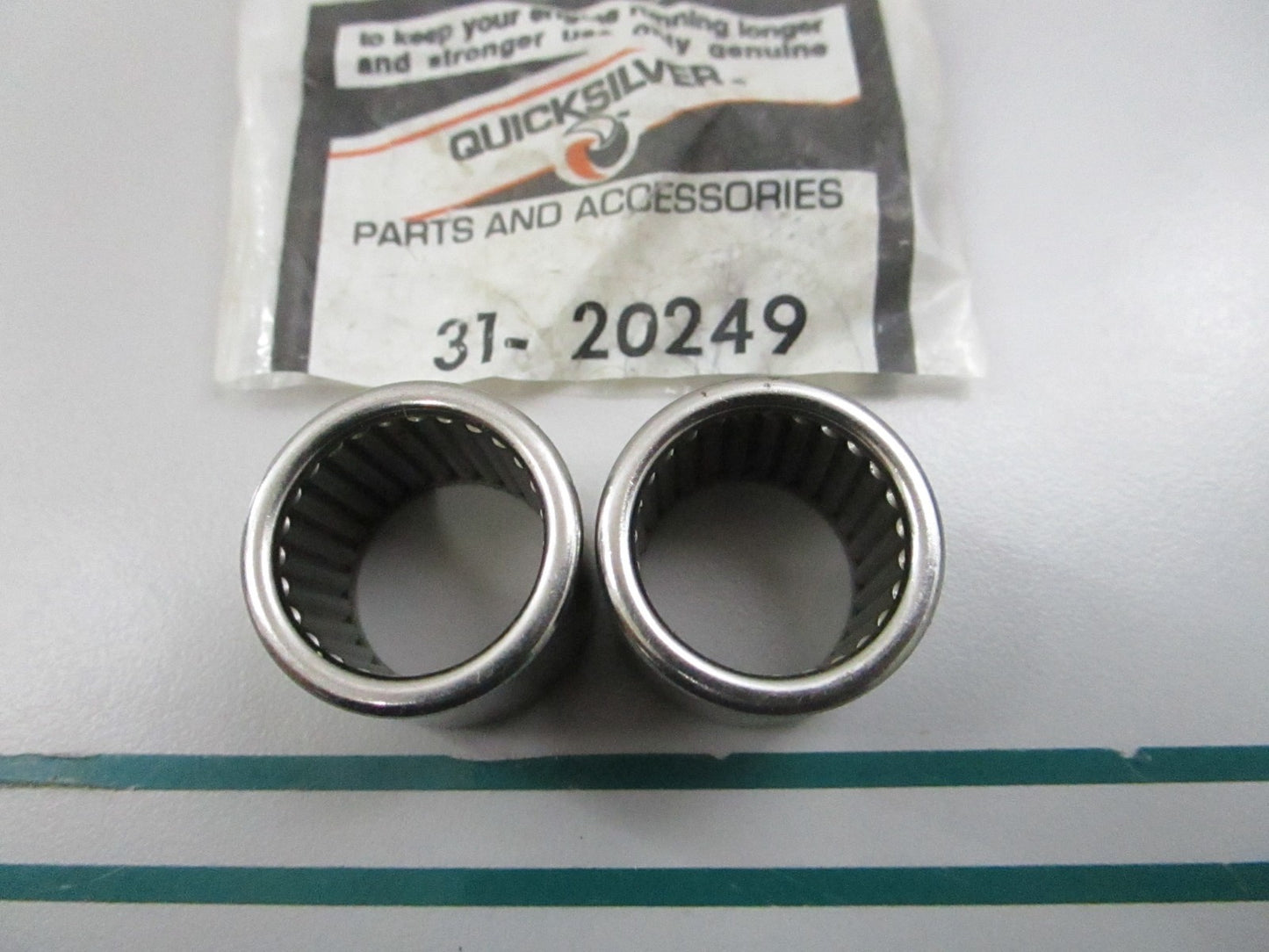 NEW OEM (LOT OF 2) 31-20249 Mercury Quicksilver Gear Bearing 0810