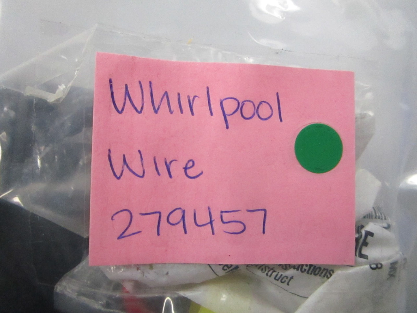 NEW OEM 279457 Whirlpool Wire 0810