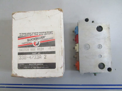*NEW OEM* 0820 Mercury Quicksilver Switch Box Assy 338-4733A2