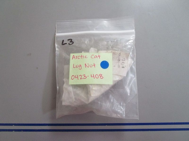 *NEW* (LOT OF 3) 0770 Arctic Cat Lug Nut 0423-408