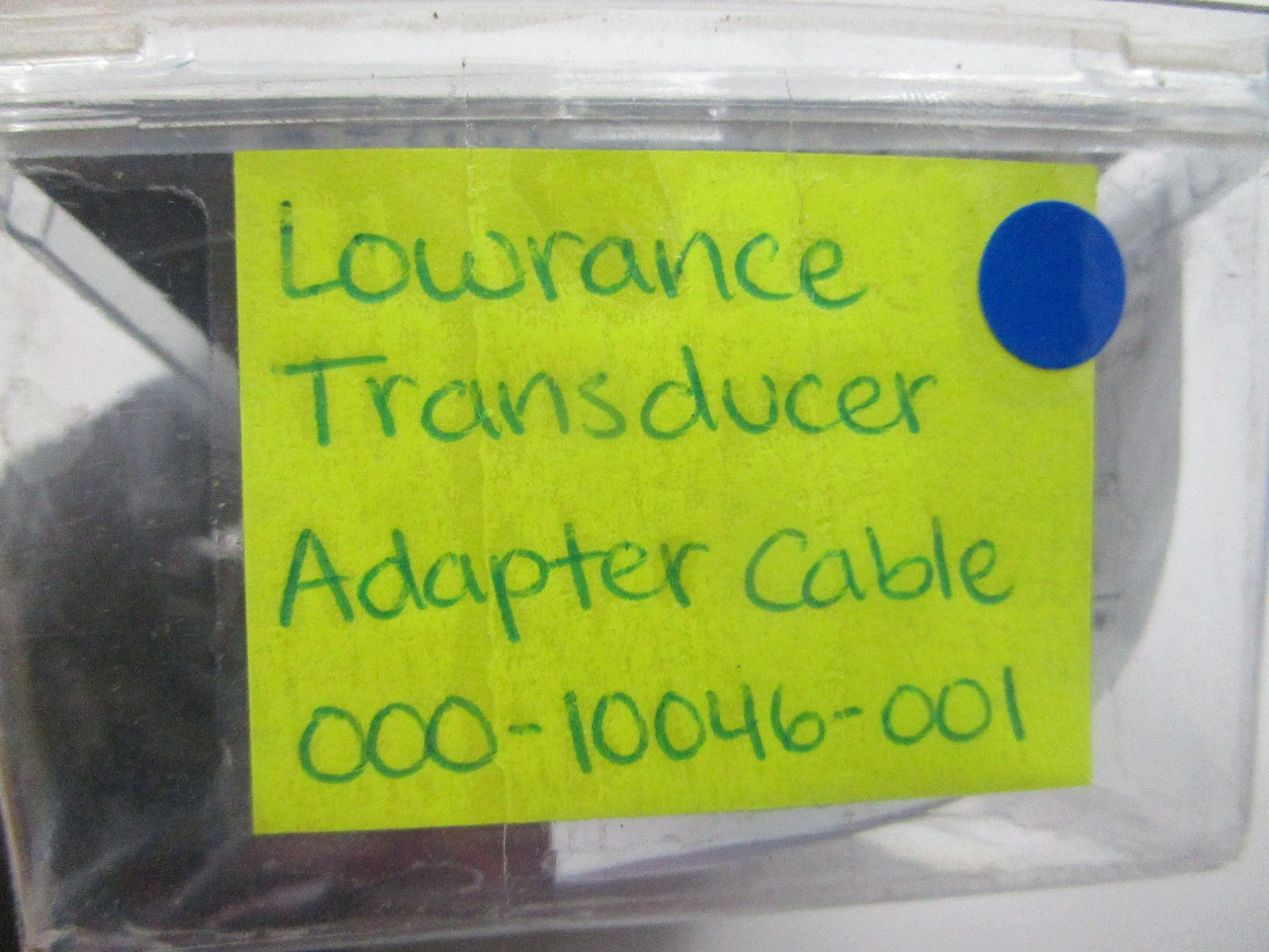 *NEW OEM* 0810 Lowrance Transducer Adapter Cable 000-10046-001