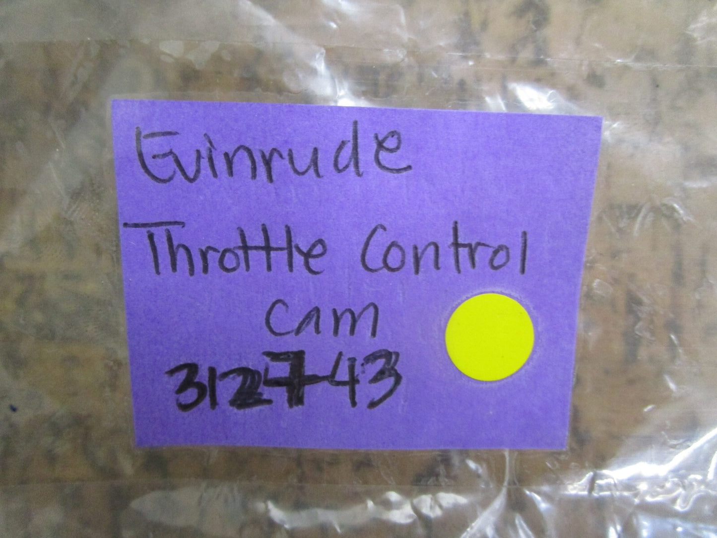 *NEW OEM* 0810 OMC Johnson Evinrude Throttle Control Cam 312743 0312743