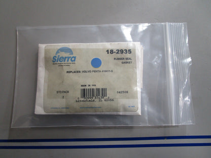 *NEW* (LOT OF 4) 0810 Sierra Rubber Seal Gasket 18-2935 Replaces: Volvo 418411-5