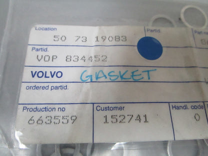 *NEW OEM* (LOT OF 2) 0810 Volvo Penta Gasket 834452