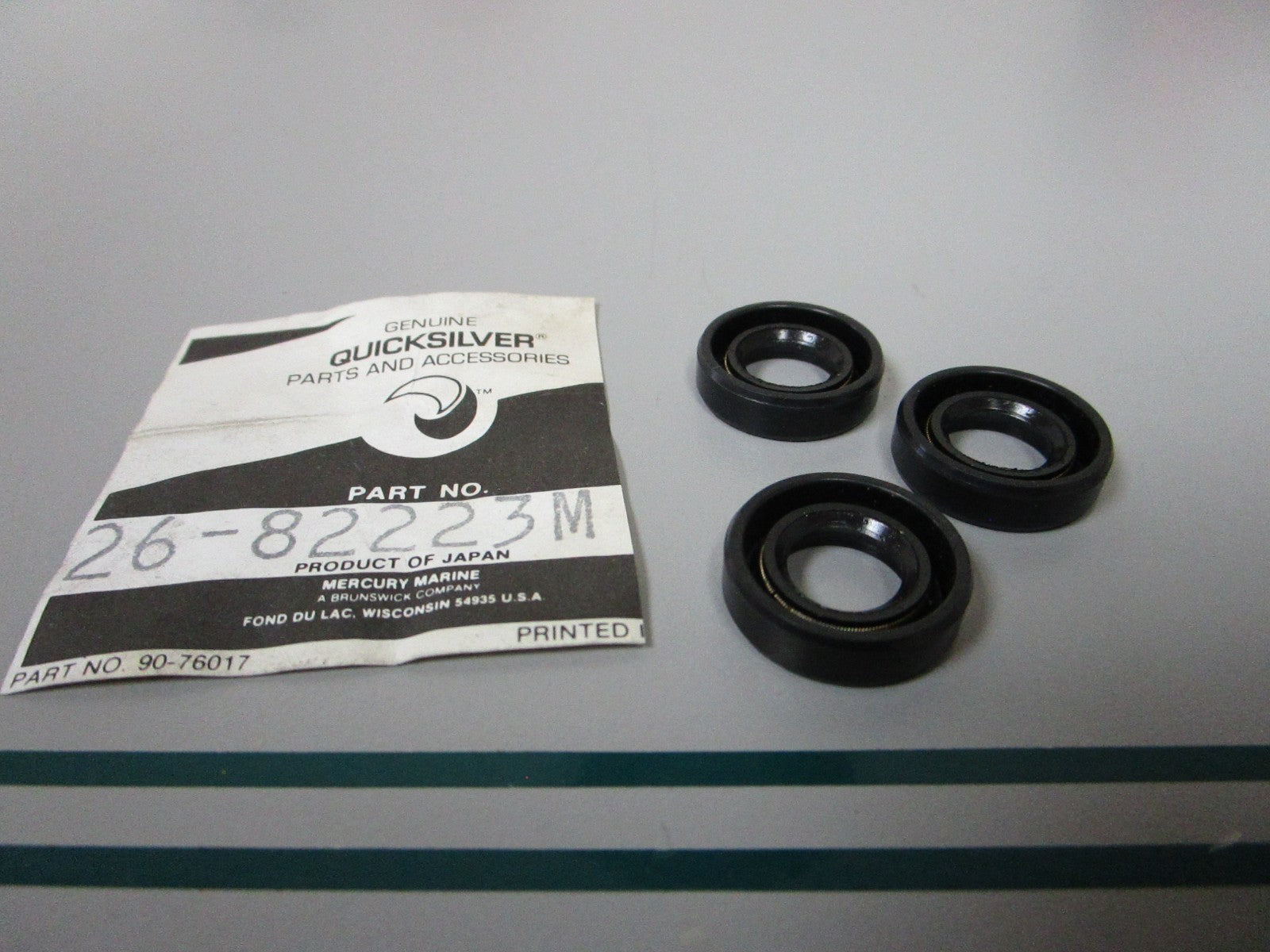 NEW OEM (LOT OF 3) 26-82223M Mercury Quicksilver Seal 0810