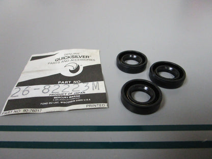 NEW OEM (LOT OF 3) 26-82223M Mercury Quicksilver Seal 0810