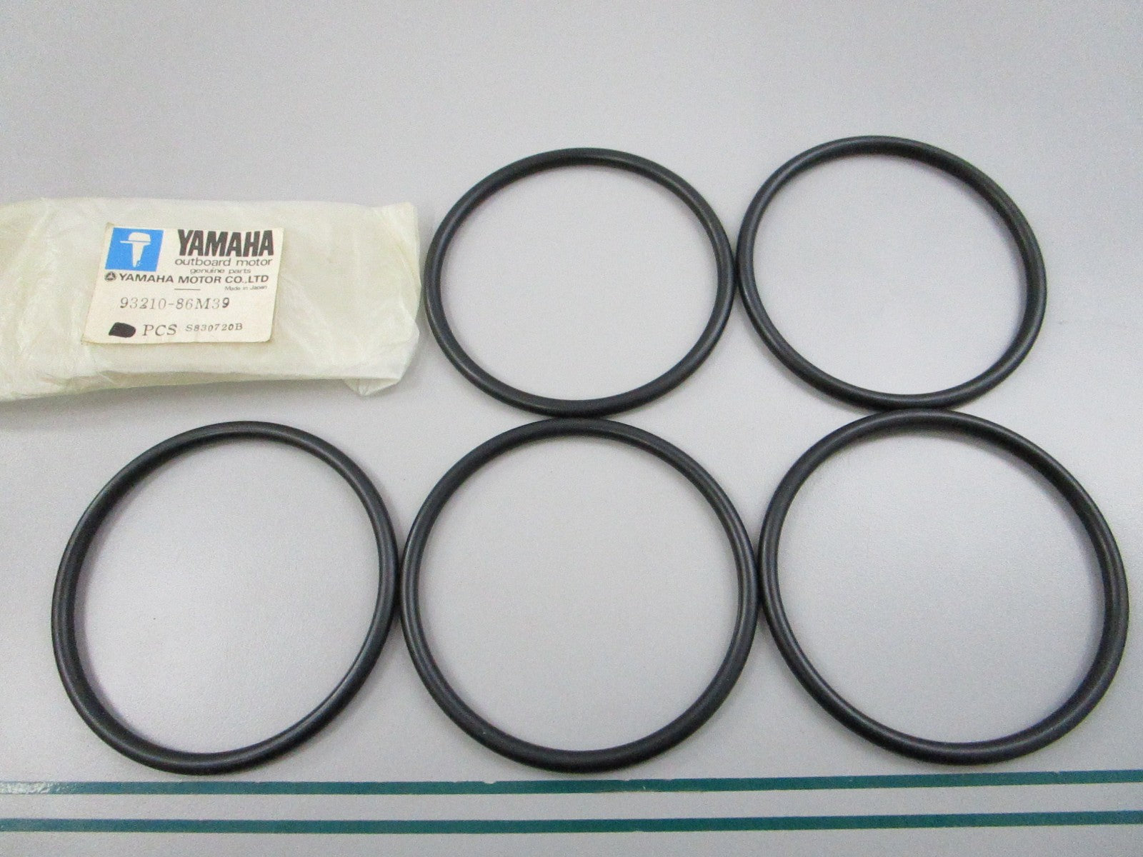 NEW OEM (LOT OF 5) 93210-86M39-00 Yamaha O-Ring 0810