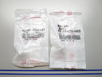 *NEW OEM* (LOT OF 2) 0810 Honda Bolt 95701-0801600