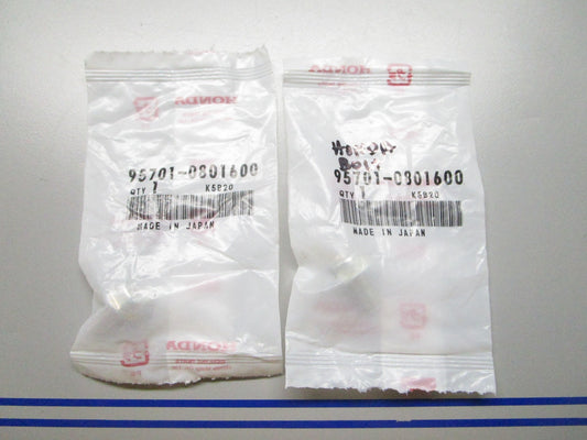 *NEW OEM* (LOT OF 2) 0810 Honda Bolt 95701-0801600