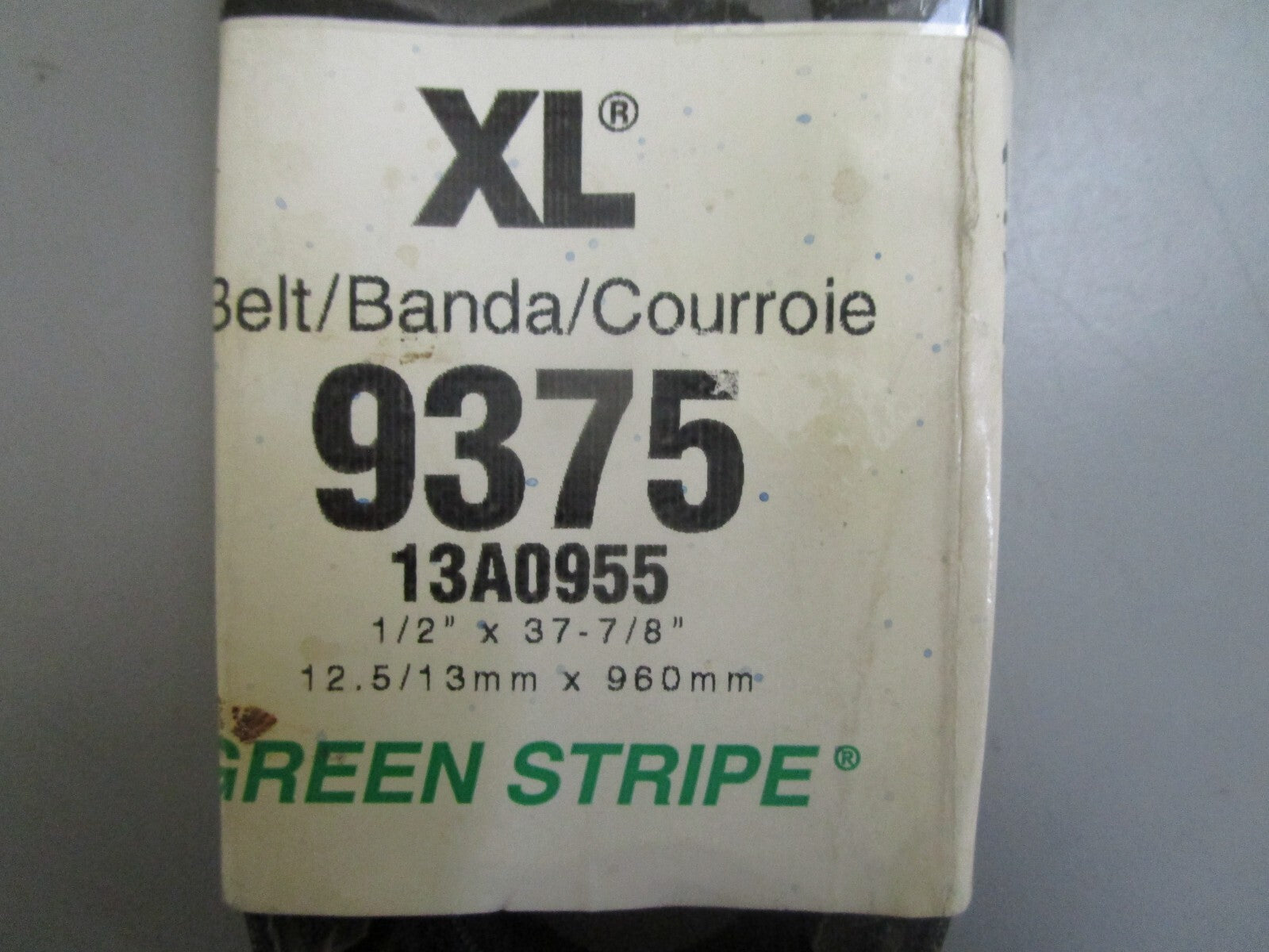 *NEW* 0720 Gates High Performance XL V-Belt 9375