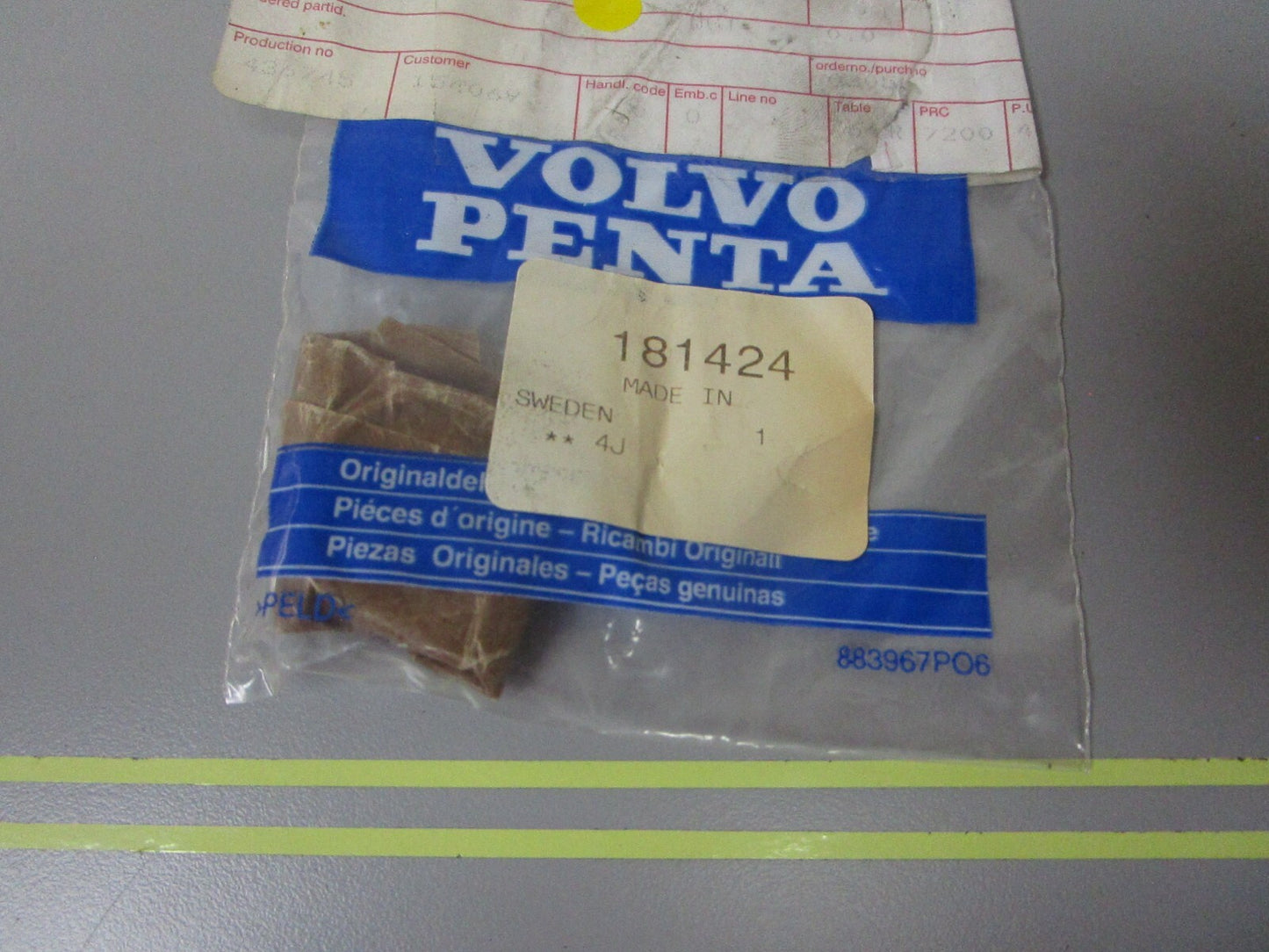 *NEW OEM* 0810 Volvo Penta Ball Bearing 181424