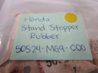 *NEW OEM* 0810 Honda Stand Stopper Rubber 50524-MG9-000