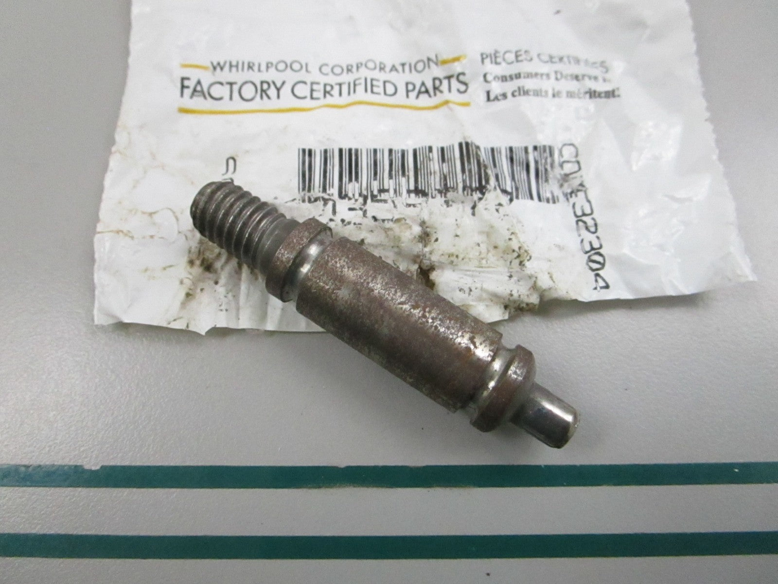 NEW OEM W10359272 Whirlpool Roller Shaft 0810