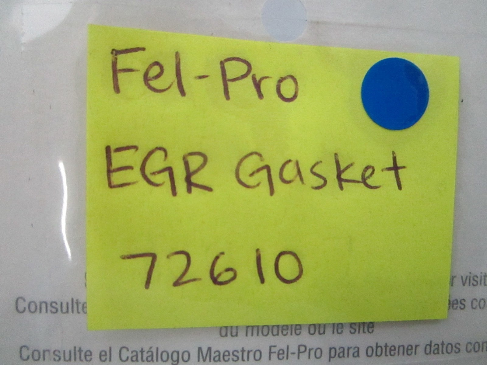 *NEW* 0810 Fel-Pro EGR Gasket 72610
